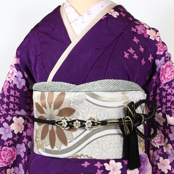 セミオーダー 振袖レンタル 成人式 フルセット 紫 振袖 結婚式 セミオーダー 振袖レンタル 成人式 フルセット 紫 振袖 結婚式