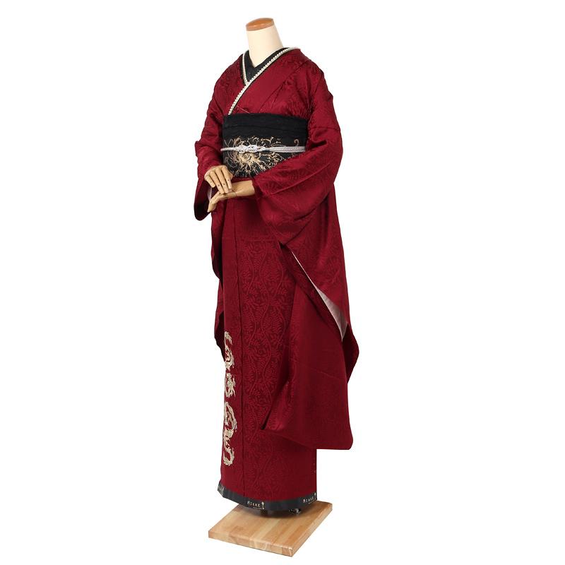 振袖レンタル 赤 セミオーダー フルセット 成人式 結婚式 結納 卒業式