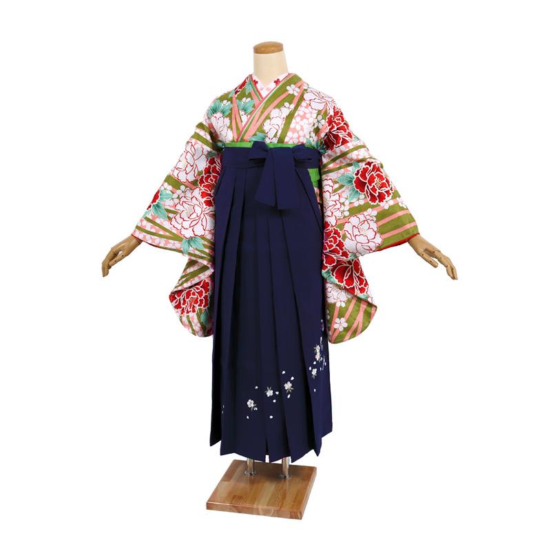 H.L（アッシュ・エル） 袴 卒業式 レディース はかま 3点セット HL