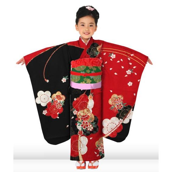 七五三 着物 7歳 レンタル フルセット 女の子 箱迫セット 赤 7 七五三 着物 7歳 レンタル フルセット 女の子 箱迫セット 赤 7