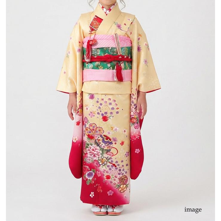 七五三 着物 7歳 レンタル フルセット 女の子 七五三着物 箱迫セット