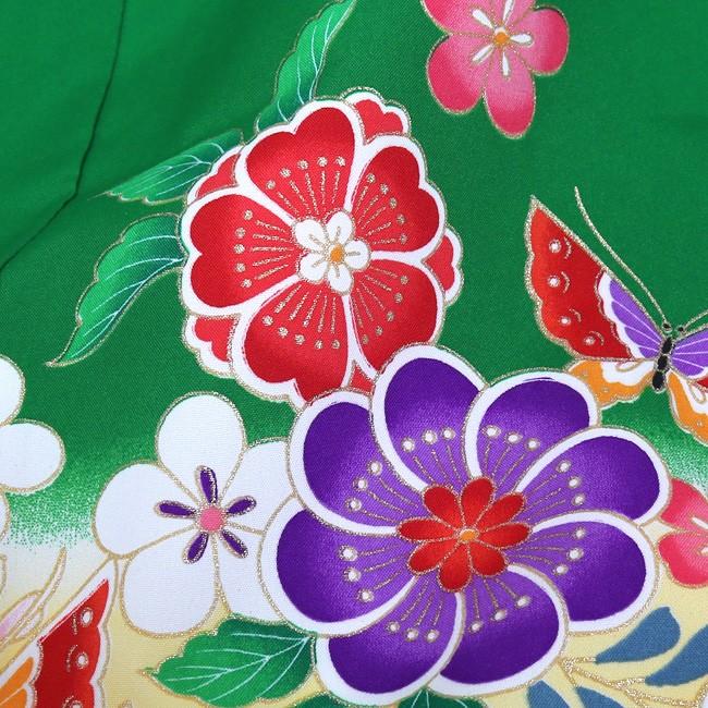 七五三 着物 7歳 レンタル フルセット 女の子 箱迫セット 着物レンタル