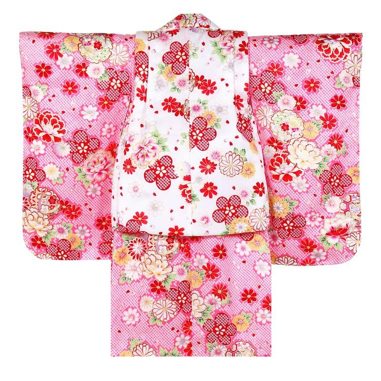 3歳❗️被布❗️七五三❗️着物❗️ KYOETSU 着物 被布セット 七五三 3歳 女の子 9点セット A キッズ