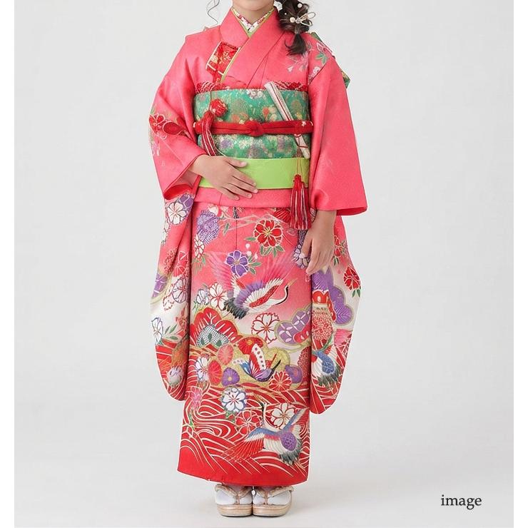 七五三 着物 7歳 レンタル フルセット 女の子 箱迫セット 着物レンタル