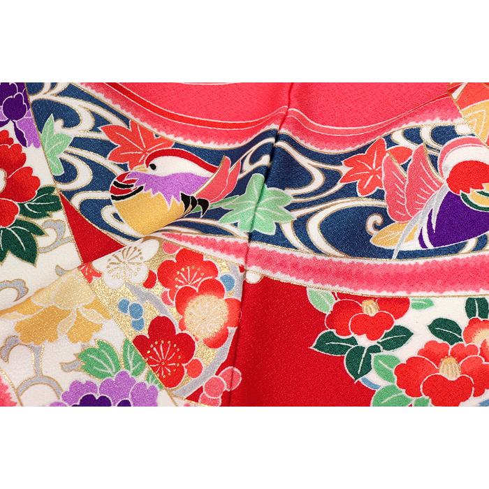 七五三 7歳】深紅×金の豪華絢爛♡古典柄フルセット＊圧倒的存在感