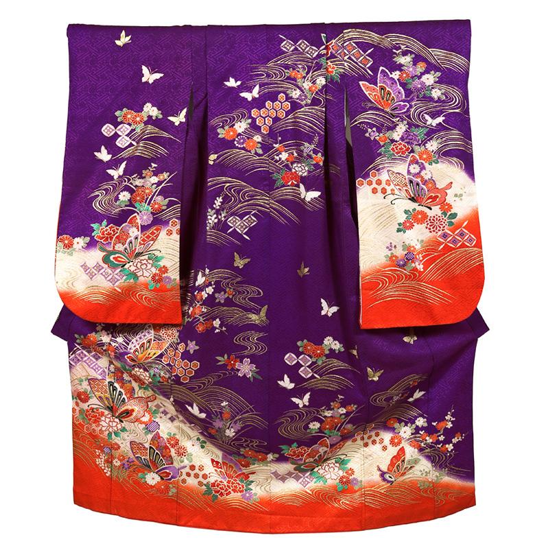 七五三 着物 7歳 レンタル フルセット 女の子 箱迫セット 着物レンタル