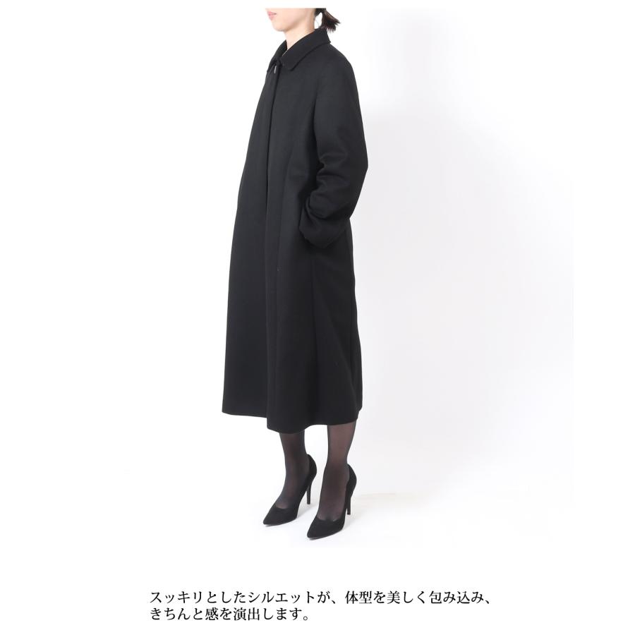 選べる カシミヤ入り フォーマルコート レディース 女性 黒 ブラック