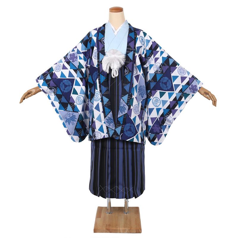 袴 レンタル ジュニア 男の子 小学生 卒業式 十三参りフルセット 10歳