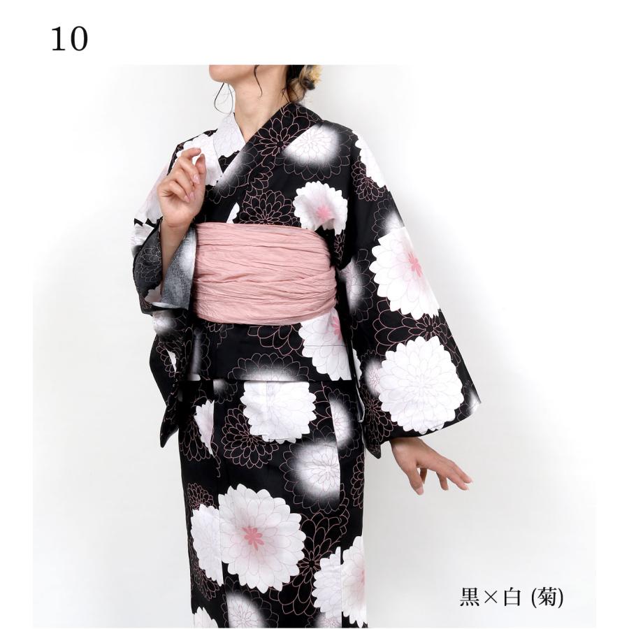 値下げ　新品　未使用　定価15000円位　浴衣　2部式　セパレート　L 夏祭り 浴衣 二部式 レディース 女性 セパレート セット 兵児帯 紺 黒 茶 青