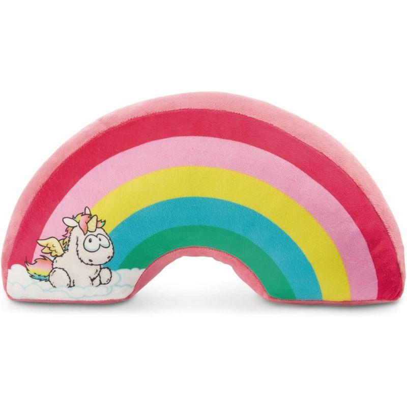 NICI(ニキ) クッション レインボー フィギュアクッション 虹 ユニコーン ドイツ ぬいぐるみ 3047384 :