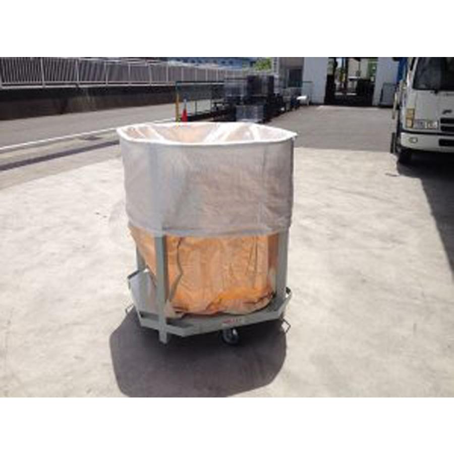 フレコン台車 丸 業務用大型台車 荷重800kg 重量物用台車 フレコン台車 丸 業務用大型台車 荷重800kg 重量物用台車