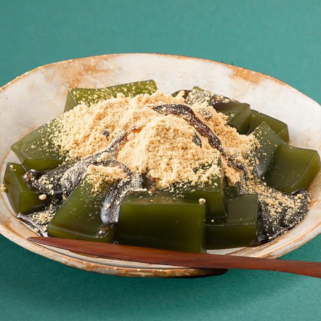 宇治抹茶わらび餅（6個入 / きな粉・黒蜜 付き) 送料無料 プレゼント