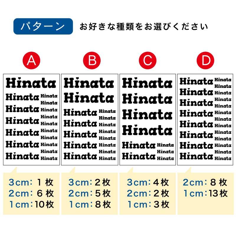お名前ステッカー 新発売 お名前ステッカー シール おなまえ 名入れ オーダーステッカー
