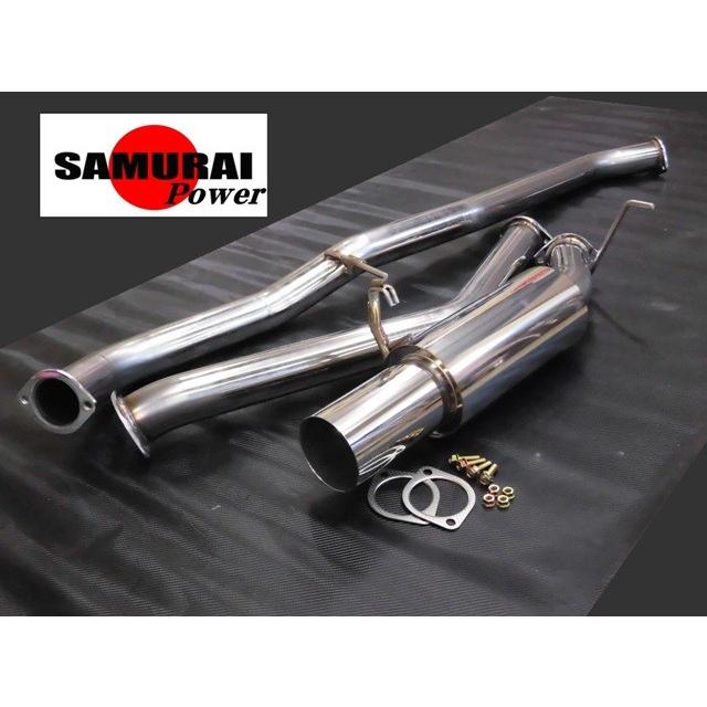 JZX100 ターボ用 砲弾マフラー 出口ロングタイプ! SAMURAI JZX100 ターボ用 砲弾マフラー 出口ロングタイプ! SAMURAI