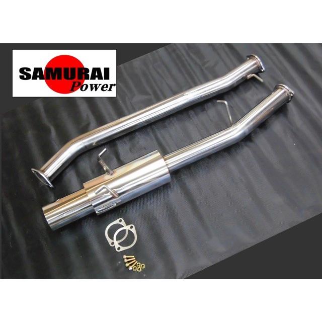 ER34 スカイライン　4ドア　セダン　ターボ用　砲弾マフラー　出口ロングタイプ！　SAMURAI　POWER　サムライパワー