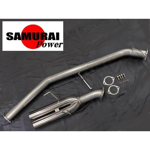 S13 シルビア/180SX SR20DET ターボ用 直管デュアル出しマフラー S13 シルビア/180SX SR20DET ターボ用 直管デュアル出しマフラー