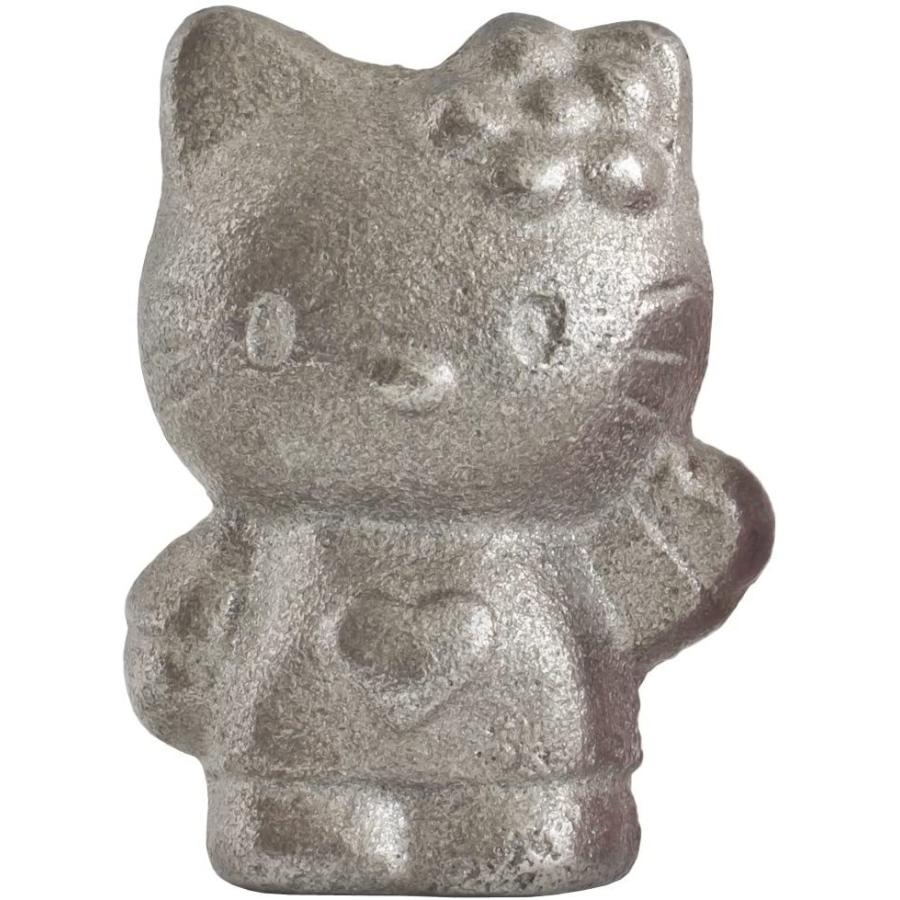 南部鉄器 岩鋳 ハローキティー 急須 ハローキティ 3型平アラレ(金/ワインレッド)