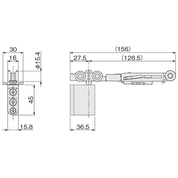 アトムリビンテック AFD-2950-K-BR2 茶色 AFDシステムブレーキ付き上部