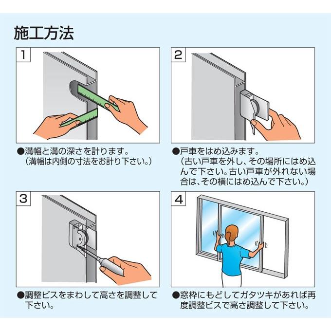 本日限定価格❗️送料込み❗️DAIHATSU ラルグス貫通ブラケット‼️ マツ六（VIP）はめ込戸車9型 9S丸 ステンレス車 平行框タイプ 適合範囲