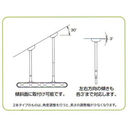 川口技研 軒天用ホスクリーンZ-207型（2本シャフトタイプ）※1セット2本組での販売です。｜kyoto-e-jiro｜03