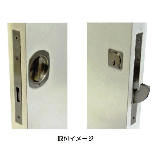 古鉄の鍵　古道具坂田取扱い品で間違いございません 杉田エース シリンダーカマ錠 N-CK (鍵違い・同一キー） 適用扉厚38mm