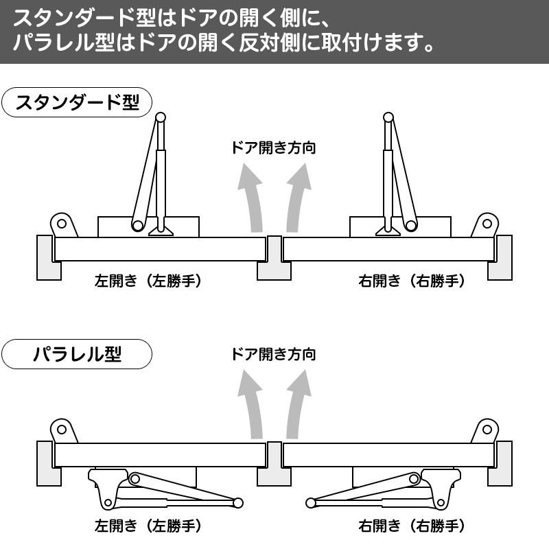 ニュースター ドアクローザー P-183 シルバー（パラレル型・ストップ付）鋼製ドア用ドアクローザー :F0012:京都E-JIRO商店