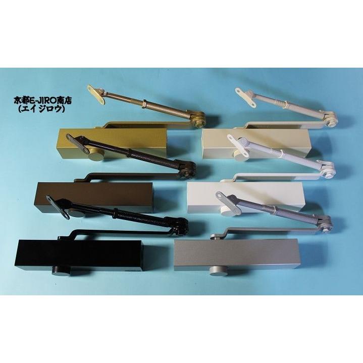 ニュースター ドアクローザー S-7002 ブラック（スタンダード型