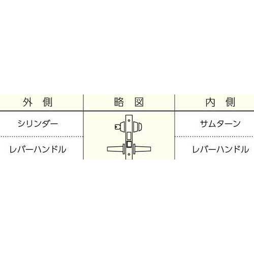 MIWA ミワ U9 LA20-1 CB(アルミブロンズ)適用扉厚33〜42mm 美和