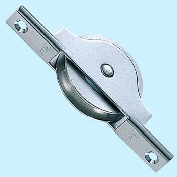 ヨコヅナ SBS-0301 ベアリング入ステンレス戸車 30mm 丸型(1箱12個入