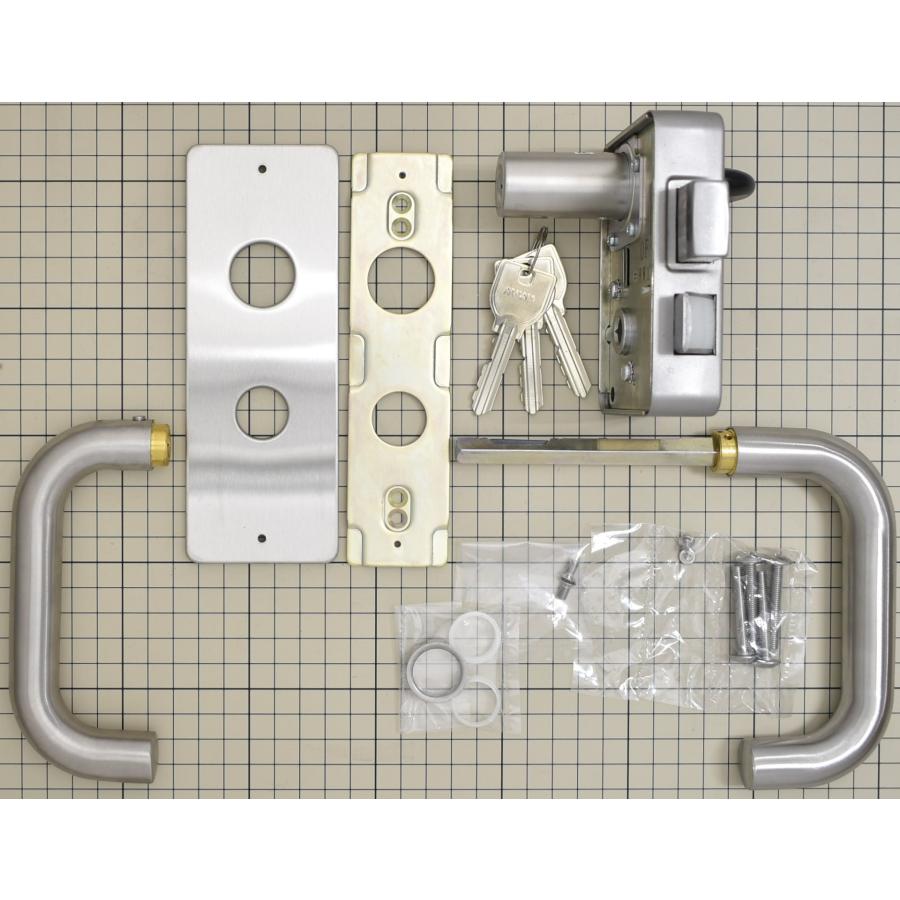 MIWA 美和ロック U9 PMK64 公団用取替面付錠レバーハンドルタイプ) 扉