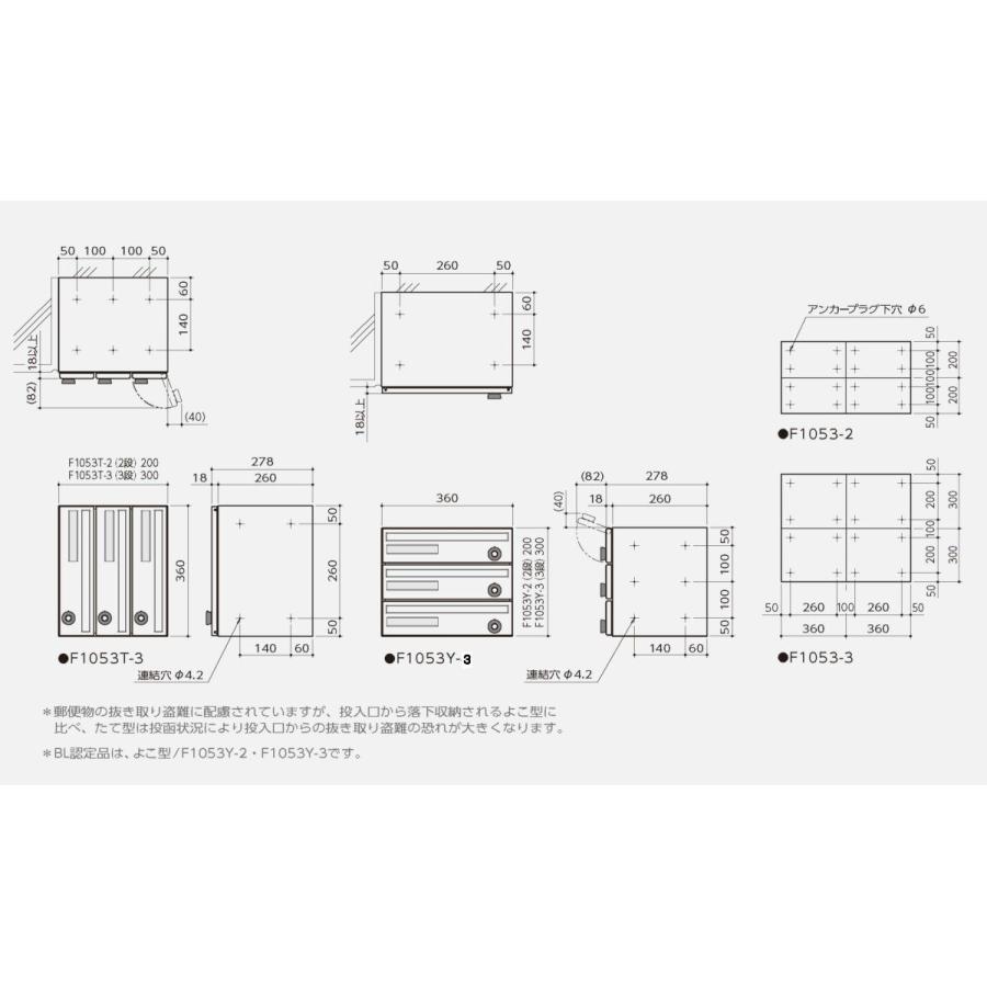 タジマメタルワーク F1053 3段タイプ（F1053Y-3/F1053T-3）省スペース