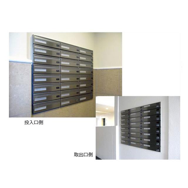 田島メタルワーク 集合ポスト F3054 2段タイプ（T：タテ型・Y：ヨコ型