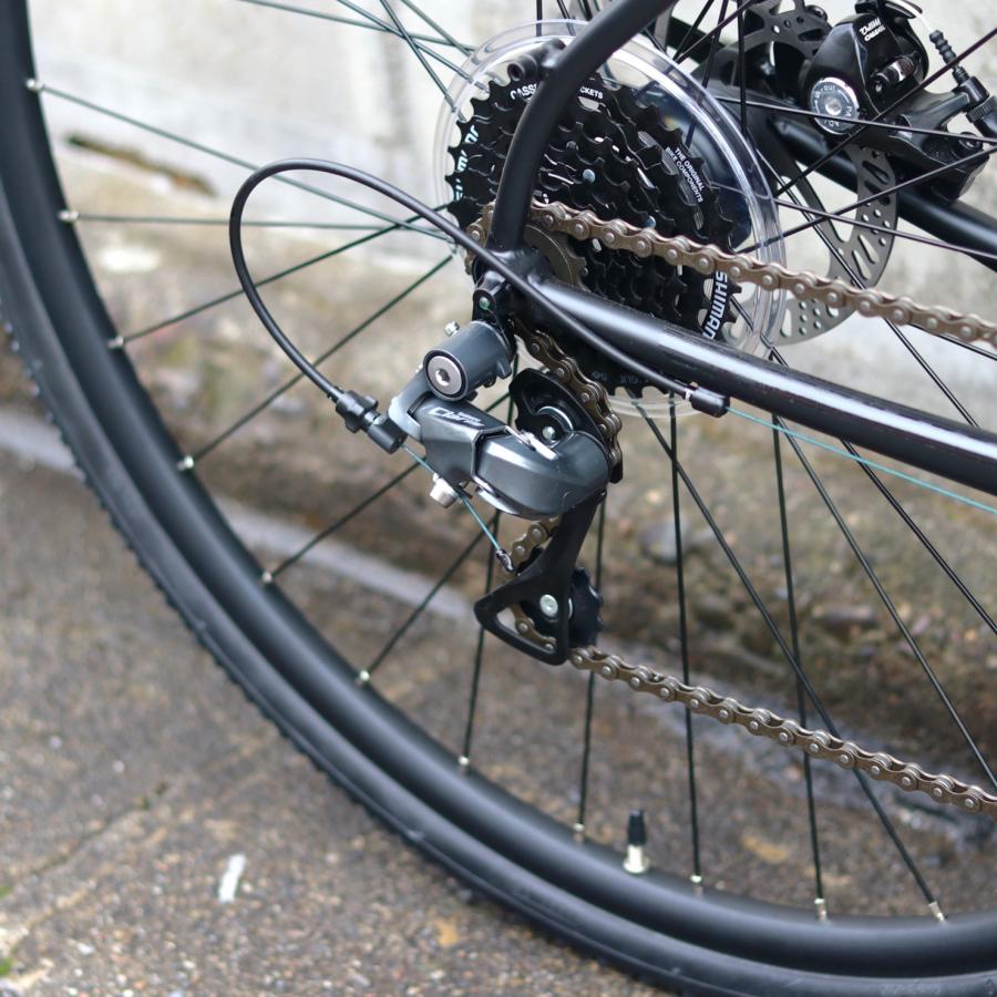【2025年モデル】FUJI FEATHER CX+ フジバイクス フェザーCXプラス クロモリ グラベルロードバイク シクロクロス_9