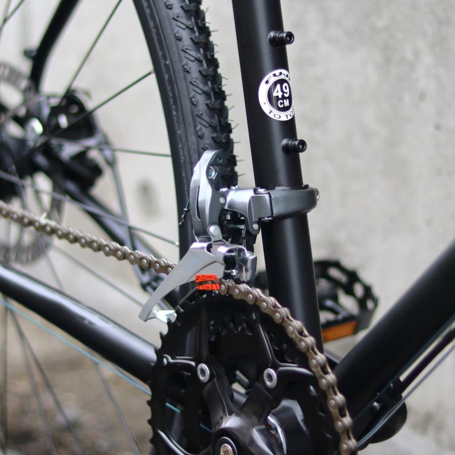 【2025年モデル】FUJI FEATHER CX+ フジバイクス フェザーCXプラス クロモリ グラベルロードバイク シクロクロス_8