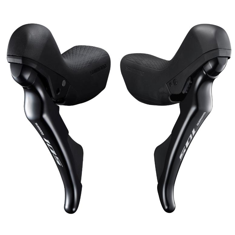 SHIMANO 105 ST-R7020 左右セット 美品 SHIMANO/シマノ】ST-R7020 105 油圧ディスク用STIレバー 左右セット 2