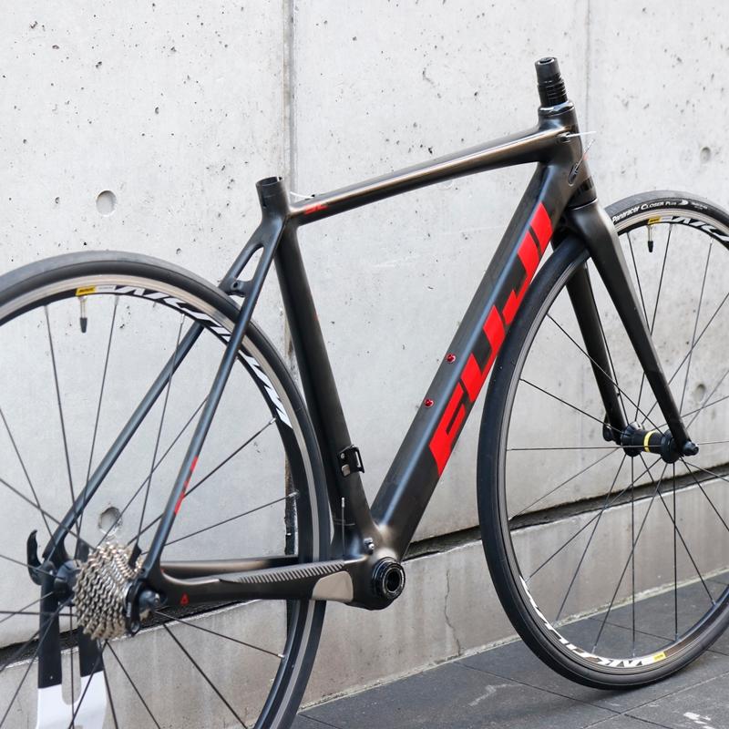 FUJI SL1 ロードバイク カーボンフレーム グレー 軽量　リムブレーキ フジ（Fuji） 【中古】【2018年】FUJI SL1.1 軽量フルカーボンフレーム