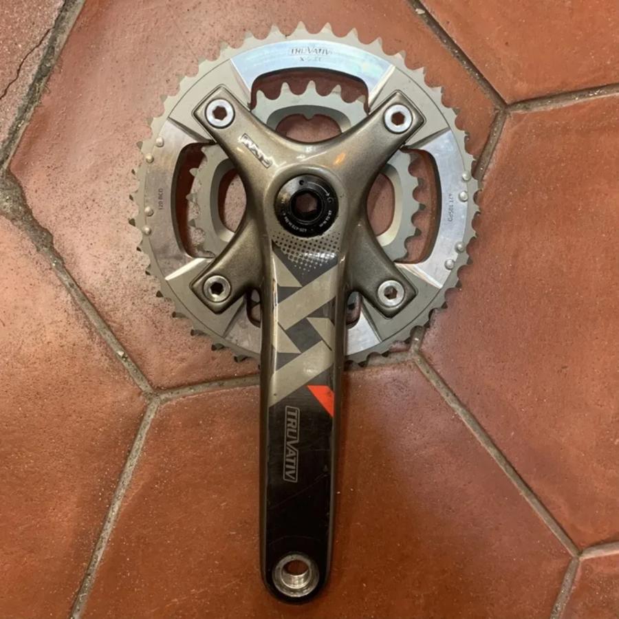 在庫セール！】【中古】TRUVATIV XX クランクセット（2x10S 