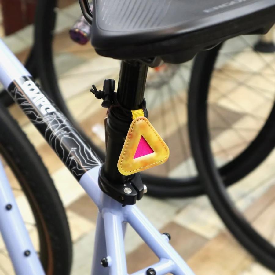 BLUE LUG/ブルーラグ triangle reflector MINI（fire dye）｜限定
