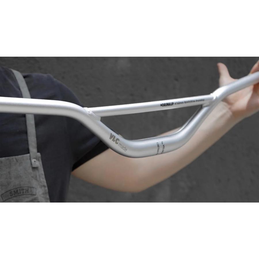 VELOCI/ヴェロシ DRINK UP HANDLE BAR｜105mmライズ×15°バックスイープ