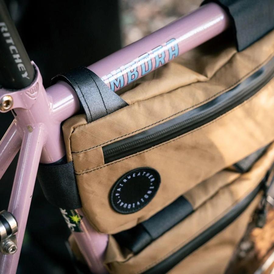 FAIRWEATHER フェアウェザー　サドルバッグ　フレームバッグ FAIRWEATHER/フェアウェザー frame bag（ripstop）｜防水仕様の軽量