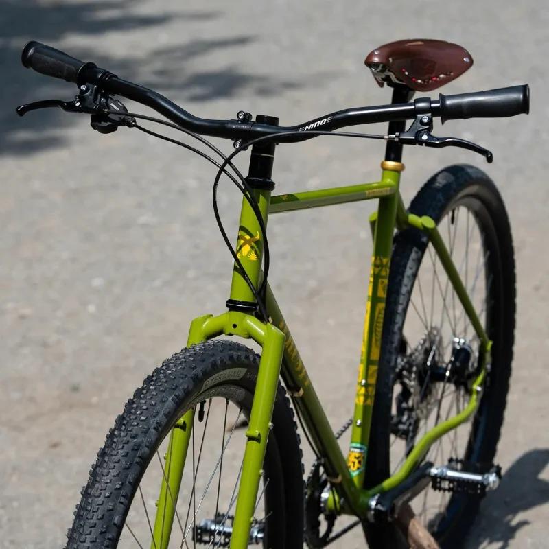 NITTO/ニットー SYNC BAR｜700mm幅 クロモリライザーバー 25.4mm