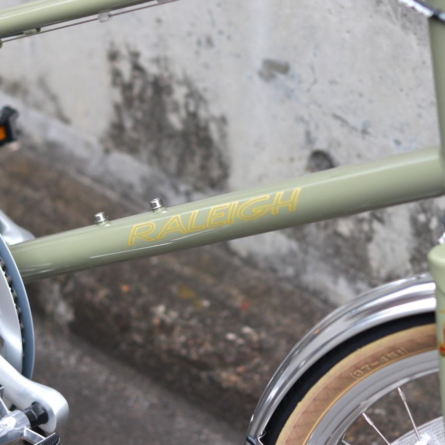 美品錆無し】RALEIGH ミニベロ RSM フレームサイズ42 カーキ 【公式通販】