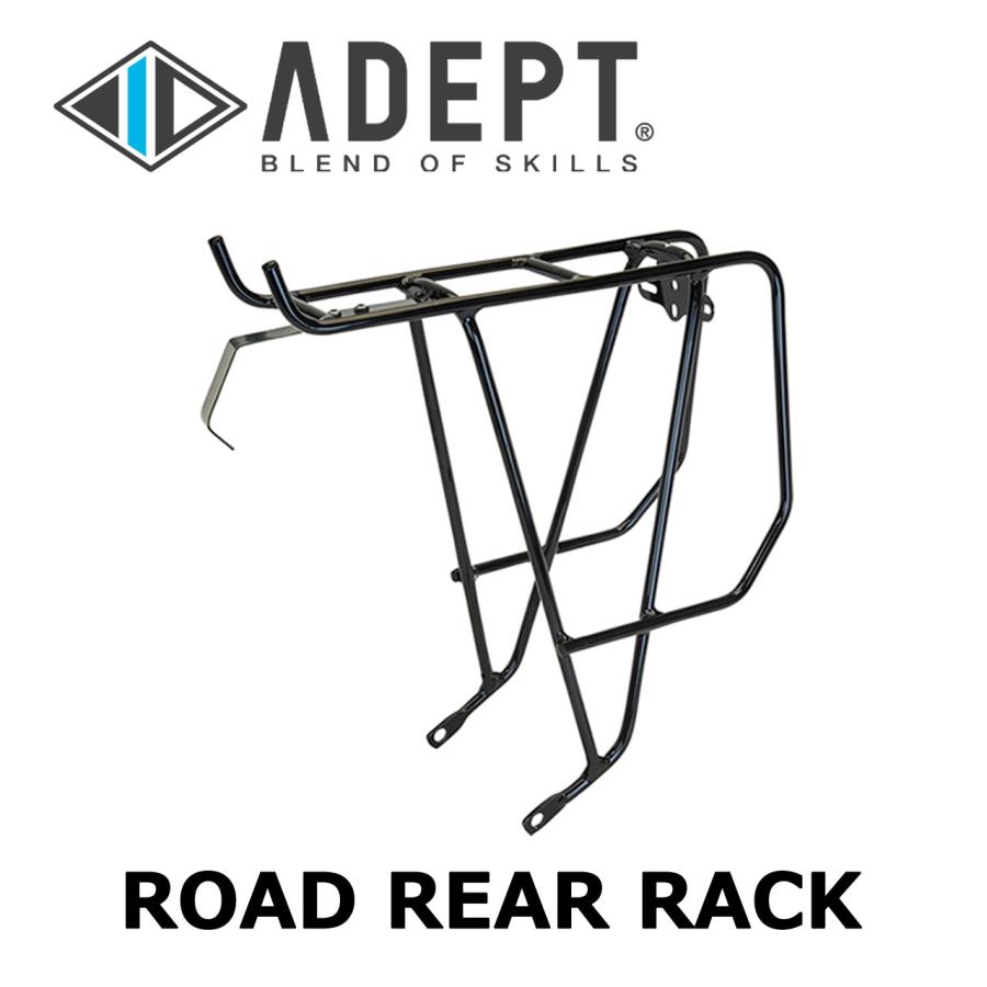 ADEPT ROAD REAR RACK アデプト ロードリアラック リアキャリア : サイクルショップエイリン - 通販 - Yahoo ...