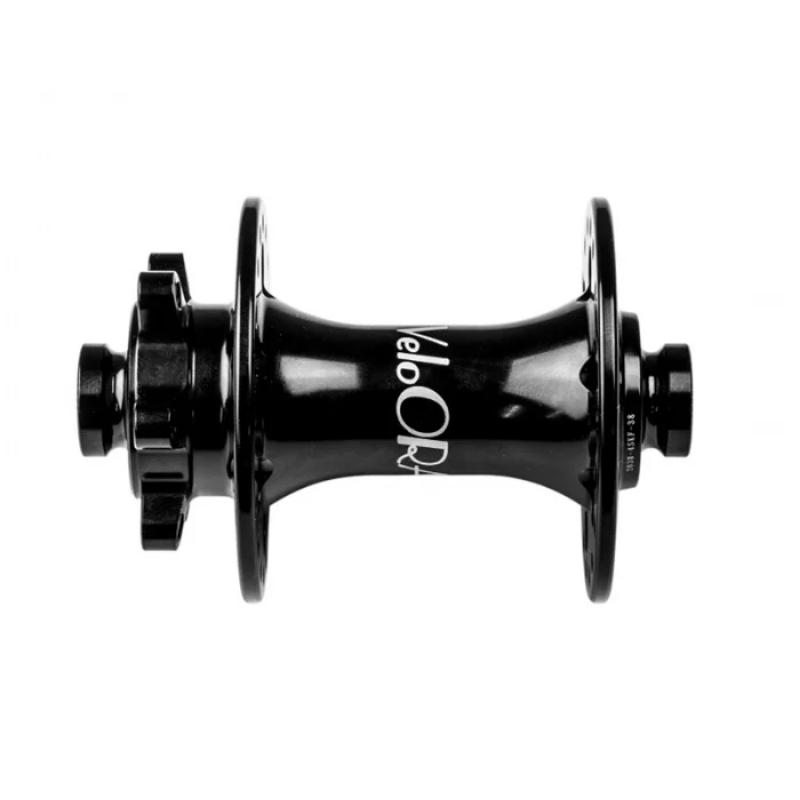 る*う様 Velo ORANGE フロントディスクハブ 36H 黒 mtbグラベ VELO ORANGE Disc Front Hub ベロオレンジ ディスクフロントハブ