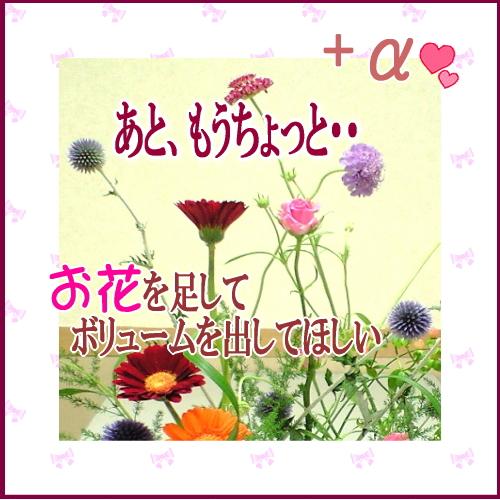 オプション 足してプラスワン700円分｜kyoto-flower