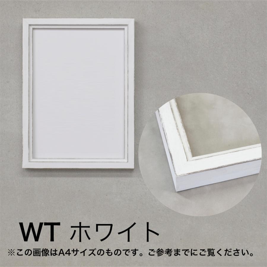 A2サイズ（594mm×420mm）M212 木製 額縁 全12色 デッサン 額 フレームの画像