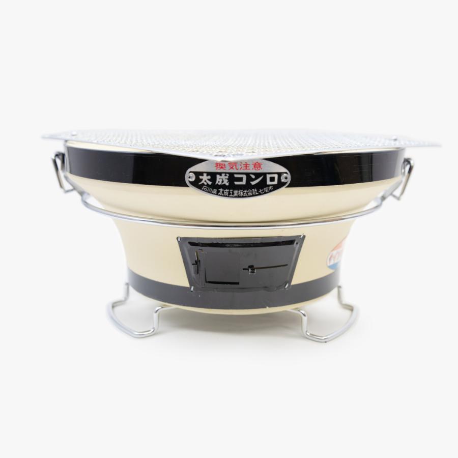 能登産 七輪 日本製 大サイズ 30cm 丸型 木炭コンロ クリーム おしゃれ バーベキュー BBQ おうち 太成工業 :4996996007306-c:京都ひがしやまいちば - 通販 - Yahoo!ショッピング 能登産 七輪 日本製 大サイズ 30cm 丸型 木炭コンロ クリーム おしゃれ バーベキュー BBQ おうち 太成工業 :4996996007306-c:京都ひがしやまいちば - 通販 - Yahoo!ショッピング