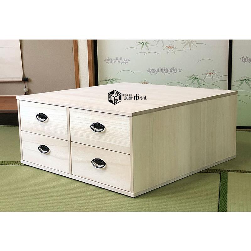 マーゼルン肥前桐民芸天然木 桐とのこ仕上げ整理箪笥和箪笥箪笥タンス