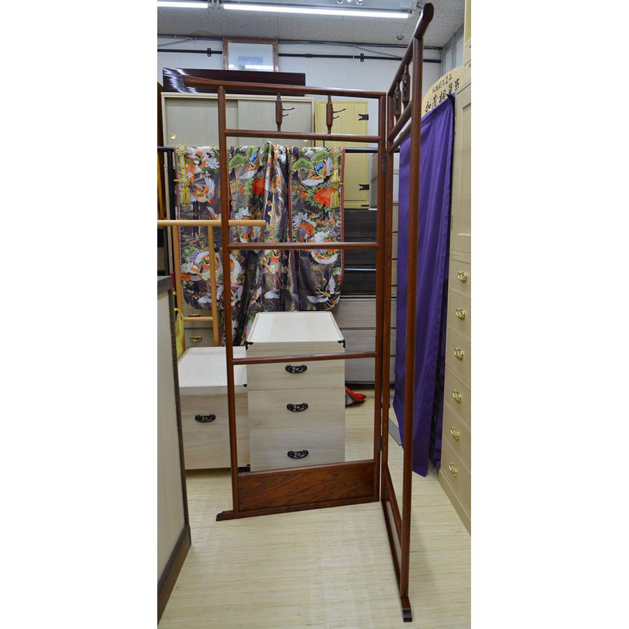 衣桁　ハンガー　ジャンボ衣桁　ケヤキ色　1009　静岡県　国産品 【家具】【京都−市やま家具】 【代引き不可】