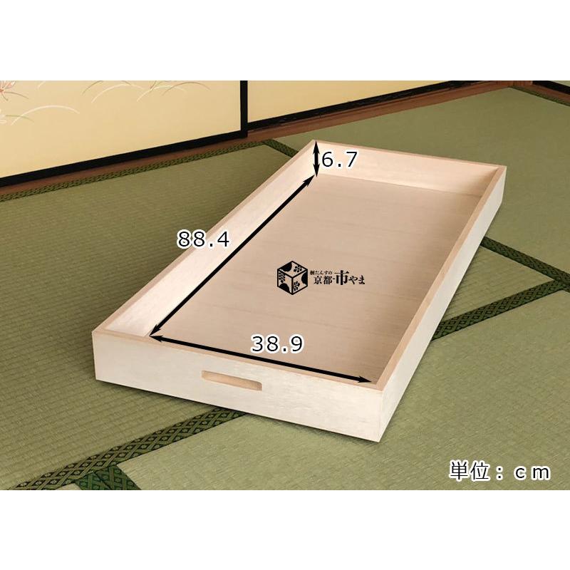 日本製・美品】肥前桐民芸 桐衣装箱 キャスター付き衣裳ケース 5段
